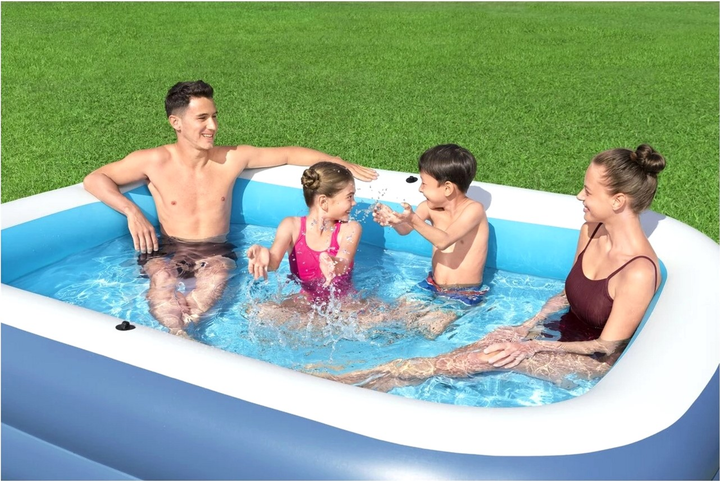 Nadmuchiwany basen Bestway Family z daszkiem 254 x 178 x 140 cm (6941607352199) - obraz 3