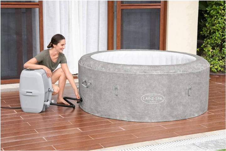 Nadmuchiwany basen Bestway Lay-Z-Spa AirJet Spa 180 x 66 sm (6941607305270) - obraz 10