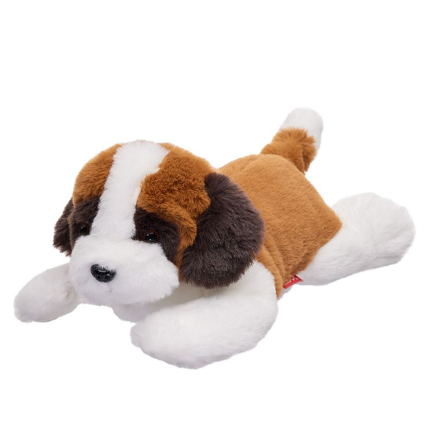 М'яка іграшка Beppe Mascot Saint Bernard Dog lying 35 см (5901703122967) - зображення 1
