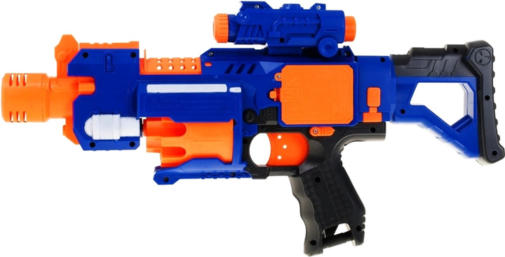 Karabin szybkostrzelny Blaze Storm 2 w 1 z piankowymi nabojami 20 szt (5903864951677) - obraz 4