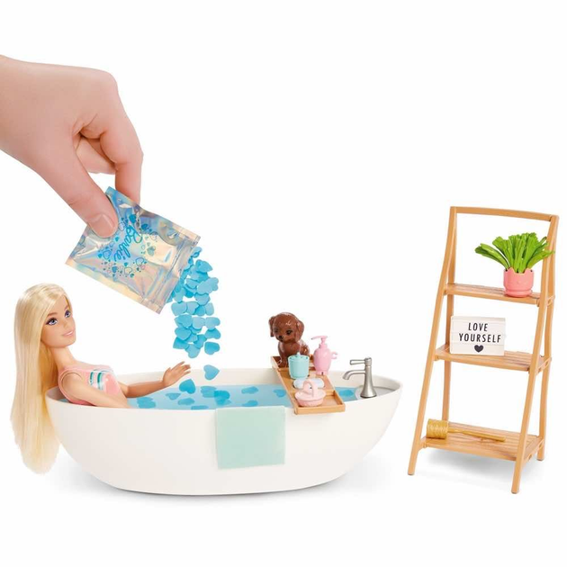 Lalka z akcesoriami Barbie Self Care 29 cm (194735108220) - obraz 4