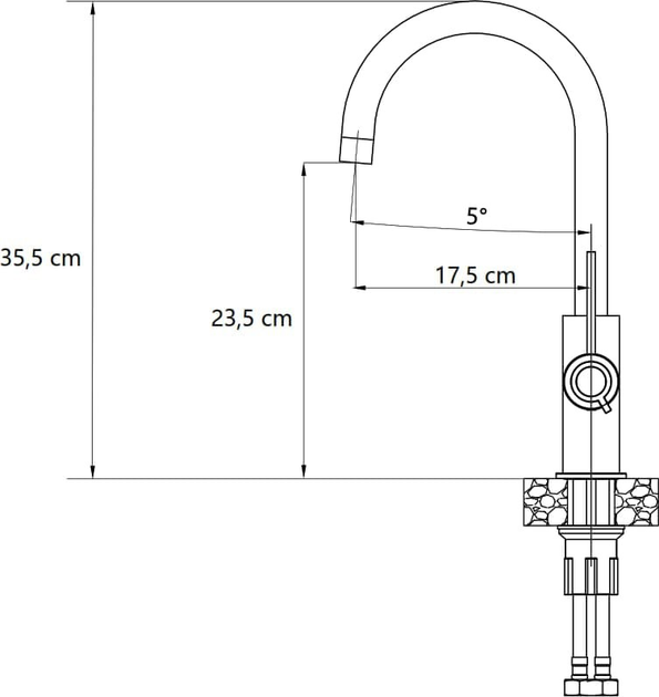 Bateria kuchenna Quadron Jodie Czarna (3623511_BLM) - obraz 2