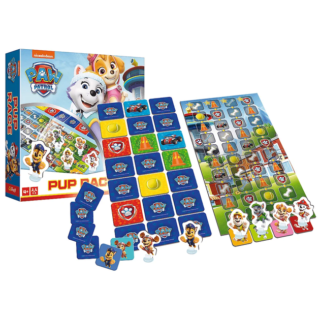 Настільна гра Trefl Psi Patrol Races Paw Patrol (5900511025798) - зображення 3
