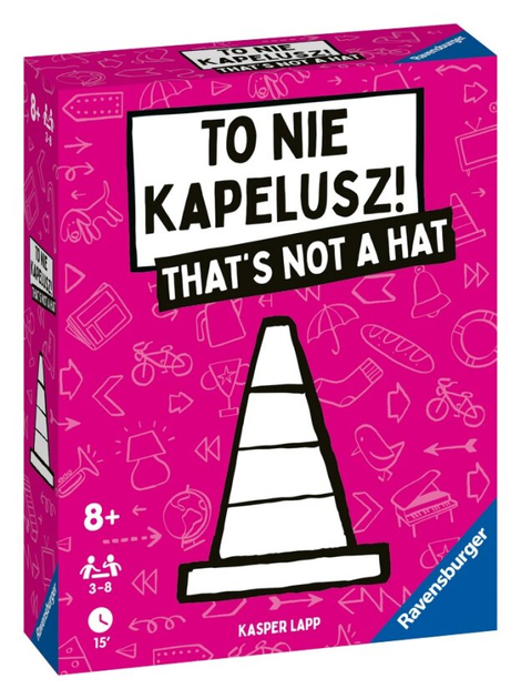 Настільна гра Ravensburger It's Not a Hat (4005556227082) - зображення 1