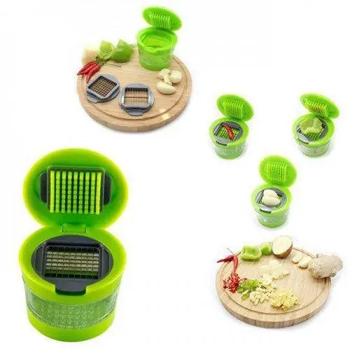 Чеснокодавка Garlic Chopper измельчитель пресс чеснока - Фото 2 Чеснокодавка Garlic Chopper измельчитель пресс чеснока - изображение 2