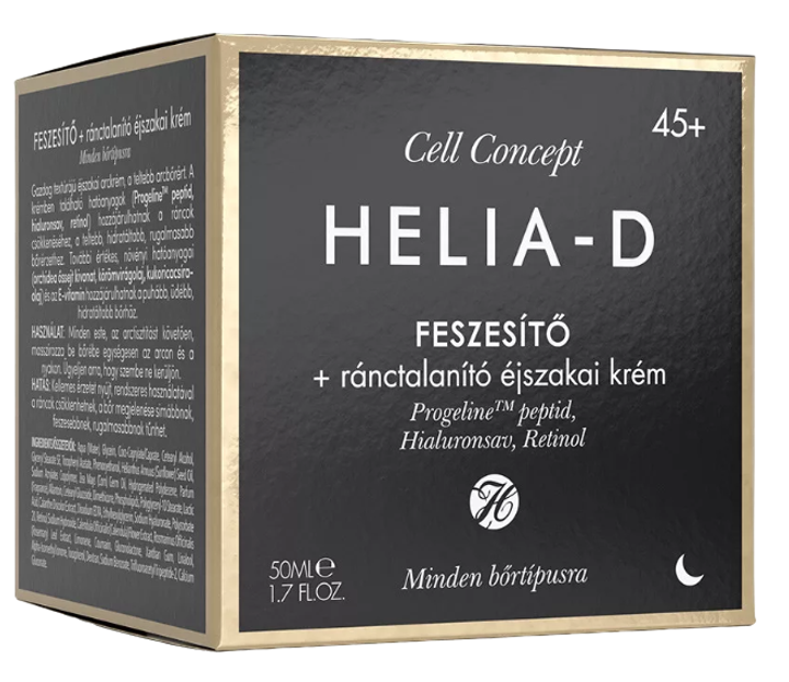 Крем нічний Helia-D зміцнюючий + проти зморщок 45+ 50 мл (5999561857183) - зображення 3