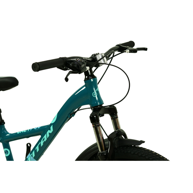 Велосипед Titan 24"Calypso -Рама-11" dark green-blue - Фото 2 Велосипед Titan 24"Calypso -Рама-11" dark green-blue - изображение 2