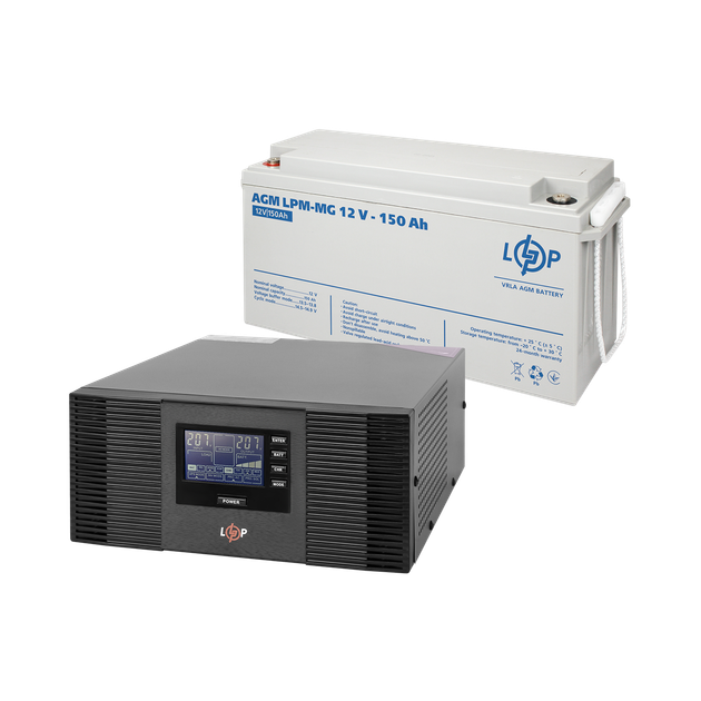 Комплект резервного питания LogicPower B1500 + мультигелевая батарея 1800 Ватт - изображение 5