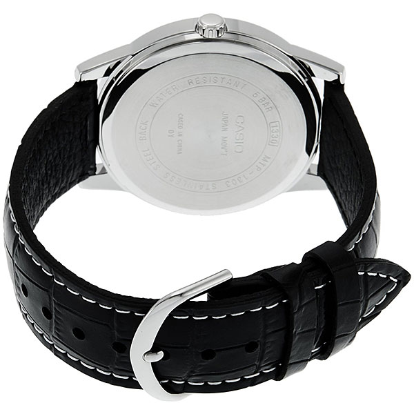Часы наручные мужские кварцевые Япония Casio Collection MTP-1303PL-7BVEF на кожаном ремешке - изображение 5