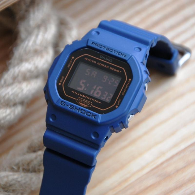Противоударные часы мужские наручные Casio G-Shock DW-5600BBM-2ER с полимерным ремешком - Фото 4 Противоударные часы мужские наручные Casio G-Shock DW-5600BBM-2ER с полимерным ремешком - изображение 4