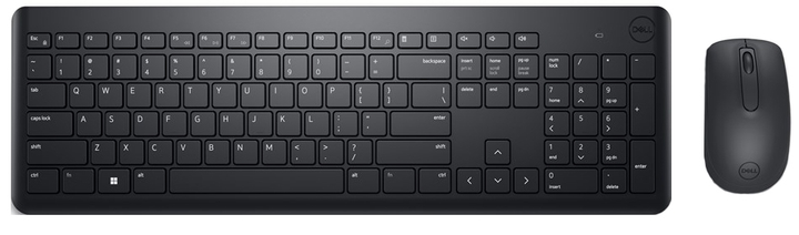 Dell zestaw bezprzewodowy klawiatura + mysz KM3322W (580-AKFZ) (955555901505899) - Outlet - obraz 1
