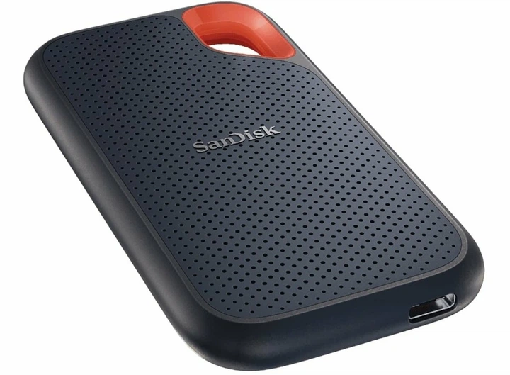 Портативний SSD SanDisk Extreme E60 1TB USB 3.1 Type-C TLC (SDSSDE60-1T00-G25) - Фото 3 Портативний SSD SanDisk Extreme E60 1TB USB 3.1 Type-C TLC (SDSSDE60-1T00-G25) - изображение 3