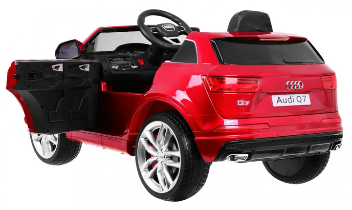 Samochód elektryczny dla dzieci Ramiz Audi Q7 Quatro S- Line Czerwony lakierowany (5903864905397) - obraz 3