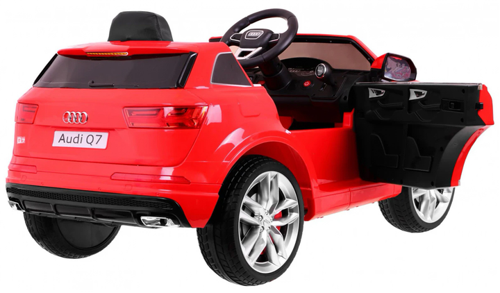 Samochód elektryczny dla dzieci Ramiz Audi Q7 Quattro S- Line Czerwony (5903864905366) - obraz 4