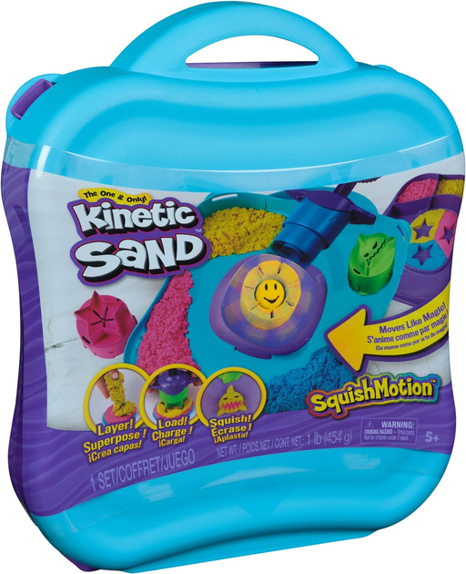 Кінетичний пісок Kinetic Sand SquishMotion 454 г (0778988454695) - зображення 6