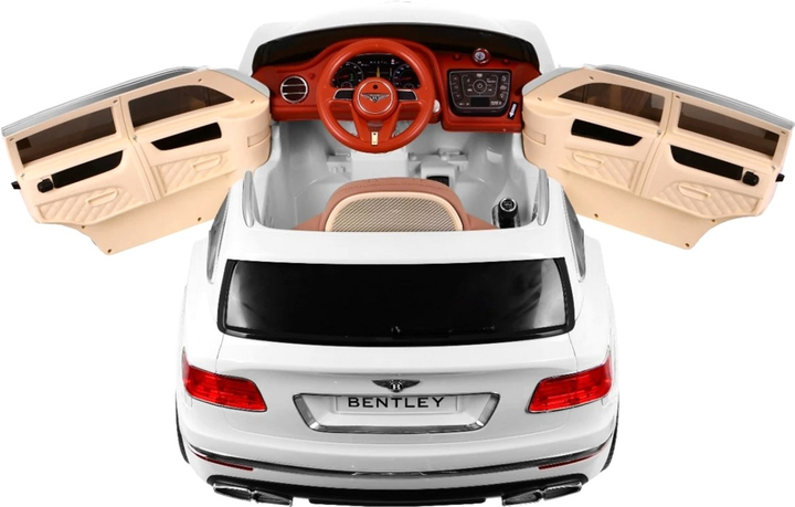 Samochód elektryczny dla dzieci Ramiz Bentley Bentayga Biały (5903864906257) - obraz 6