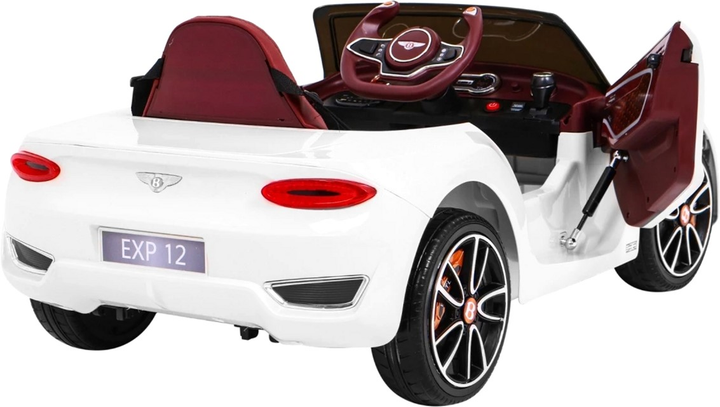 Samochód elektryczny dla dzieci Ramiz Bentley EXP 12 Biały (5903864906110) - obraz 11