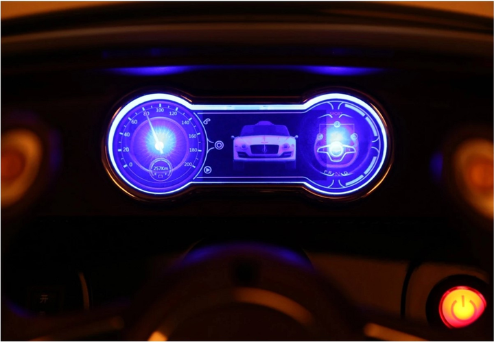 Samochód elektryczny dla dzieci Ramiz Bentley EXP 12 Biały (5903864906110) - obraz 20