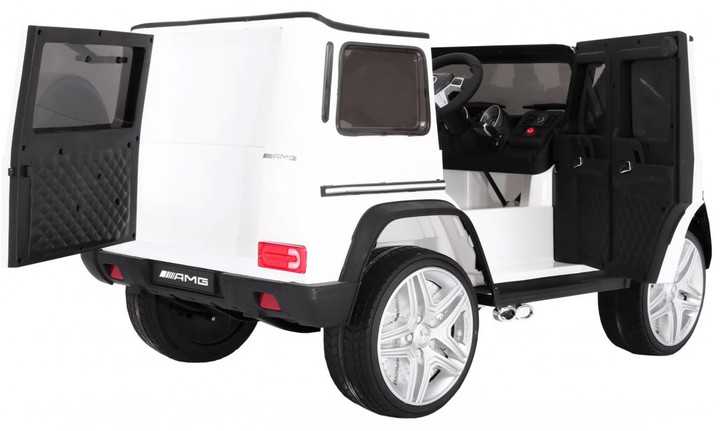 Електромобіль для дітей Ramiz Mercedes-Benz AMG G65 Білий (5903864905212) - зображення 3