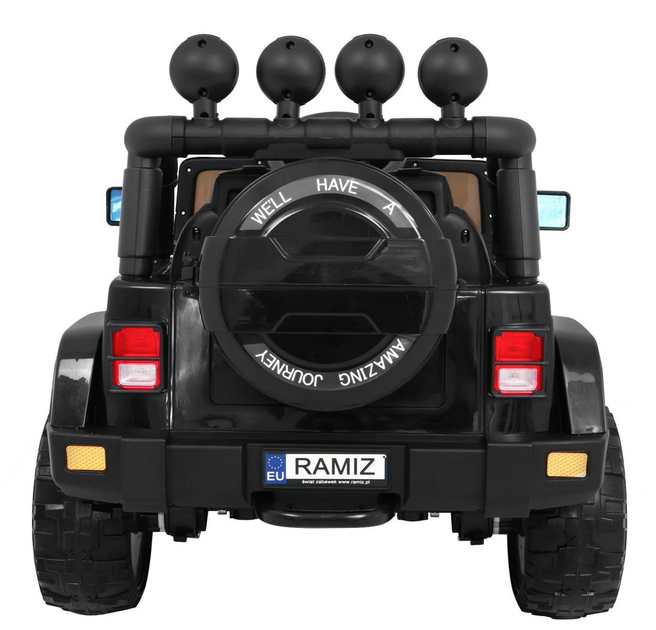 Електромобіль для дітей Ramiz Full Time 4WD Чорний (5903864904659) - зображення 8