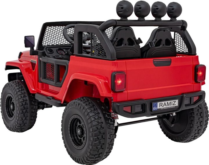 Електромобіль для дітей Ramiz Off-Road 3.0 Червоний (5903864941272) - зображення 6
