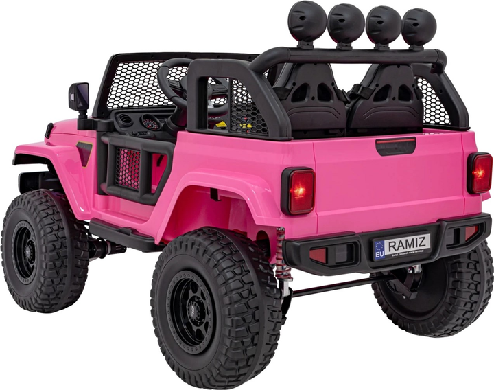 Samochód elektryczny dla dzieci Ramiz Off-Road 3.0 Różowy (5903864941289) - obraz 6