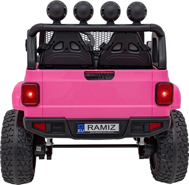 Samochód elektryczny dla dzieci Ramiz Off-Road 3.0 Różowy (5903864941289) - obraz 7