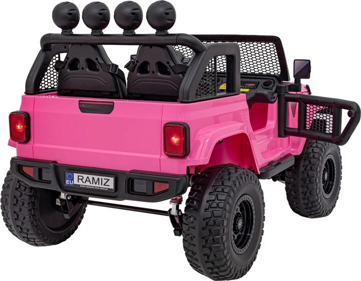 Samochód elektryczny dla dzieci Ramiz Off-Road 3.0 Różowy (5903864941289) - obraz 8