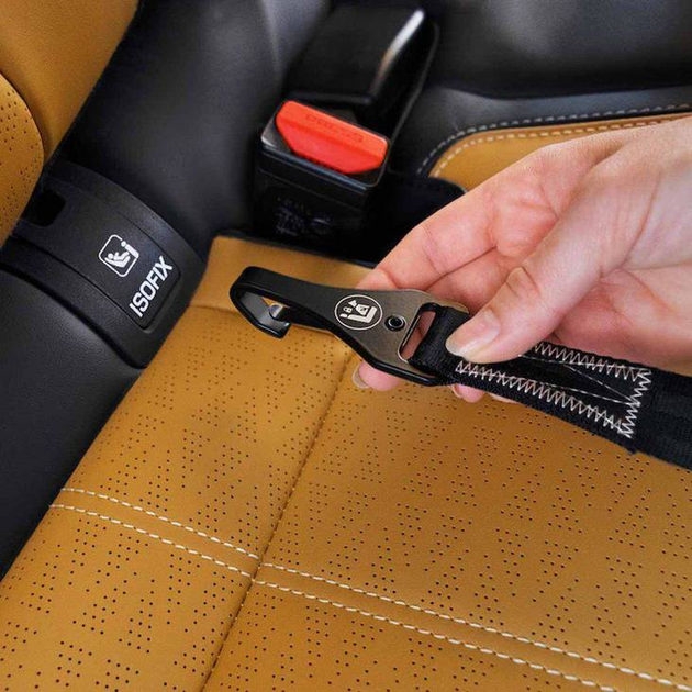 Ремінь безпеки для собак EzyDog Click Isofix L (9346036100484) - зображення 3