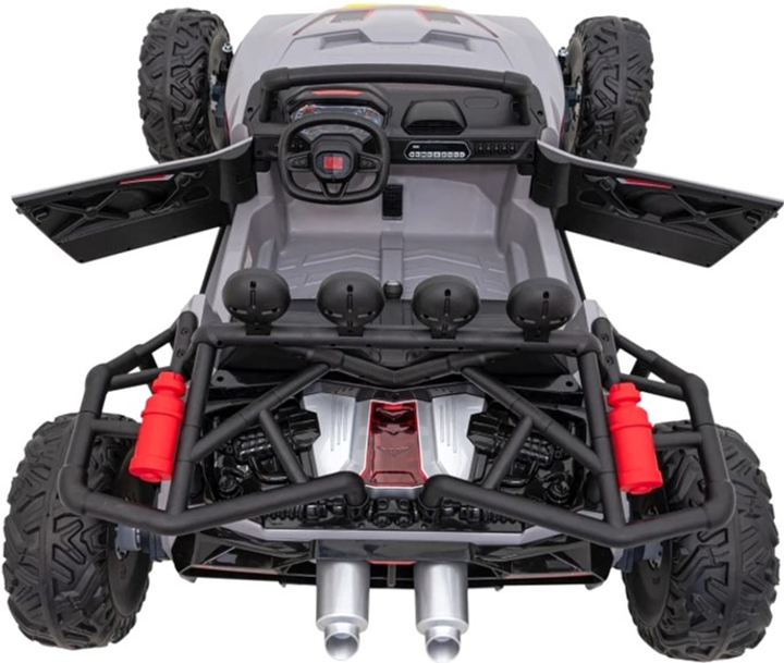 Auto Buggy na akumulator Ramiz Buggy Racing 5 Szary (5903864955781) - obraz 9