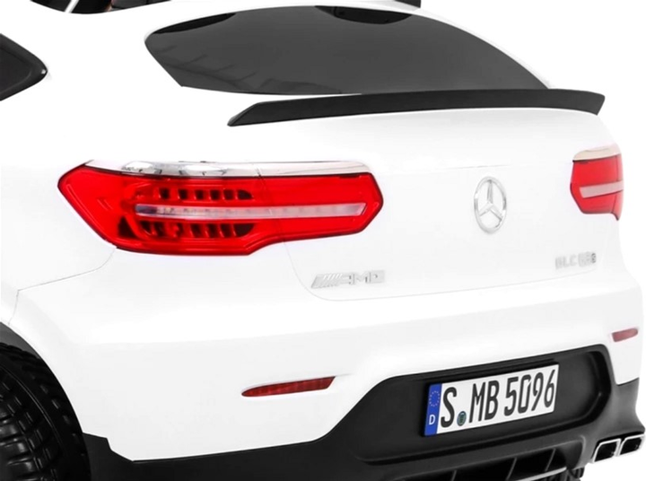 Електромобіль для дітей Ramiz Mercedes GLC 63S Білий (5903864908084) - зображення 9