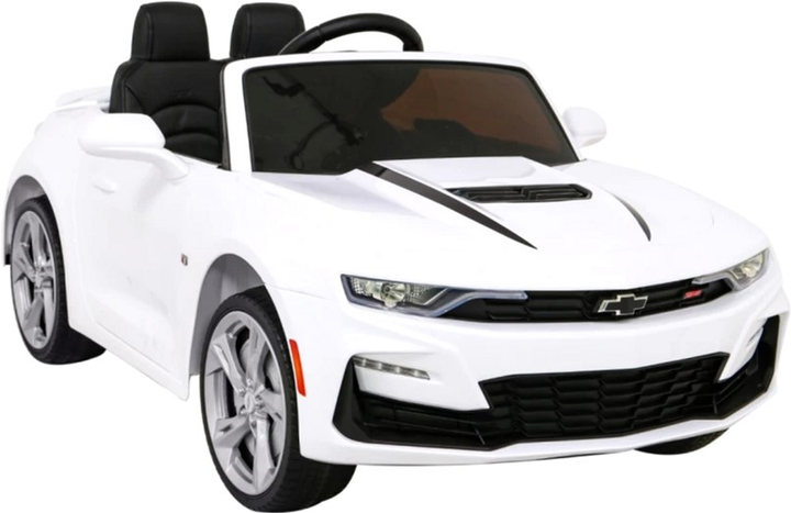 Електромобіль для дітей Ramiz Chevrolet Camaro 2SS Білий (5903864951479) - зображення 9