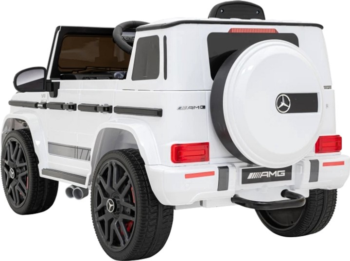Samochód elektryczny dla dzieci Ramiz Mercedes AMG G63 Biały (5903864955453) - obraz 5