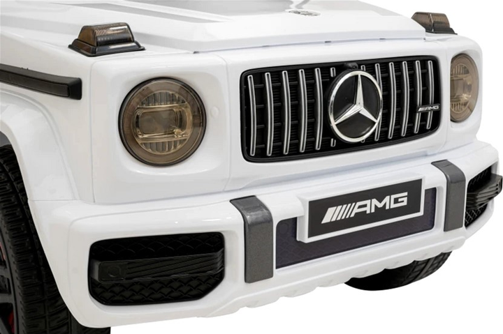 Samochód elektryczny dla dzieci Ramiz Mercedes AMG G63 Biały (5903864955453) - obraz 11