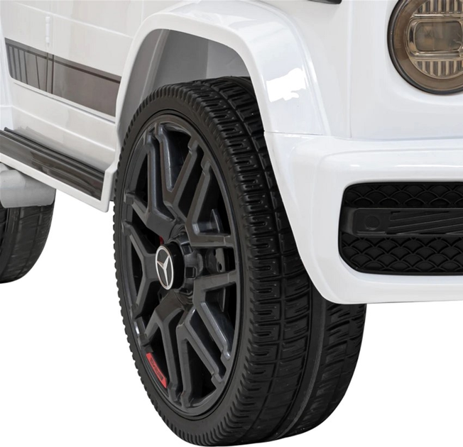 Samochód elektryczny dla dzieci Ramiz Mercedes AMG G63 Biały (5903864955453) - obraz 15