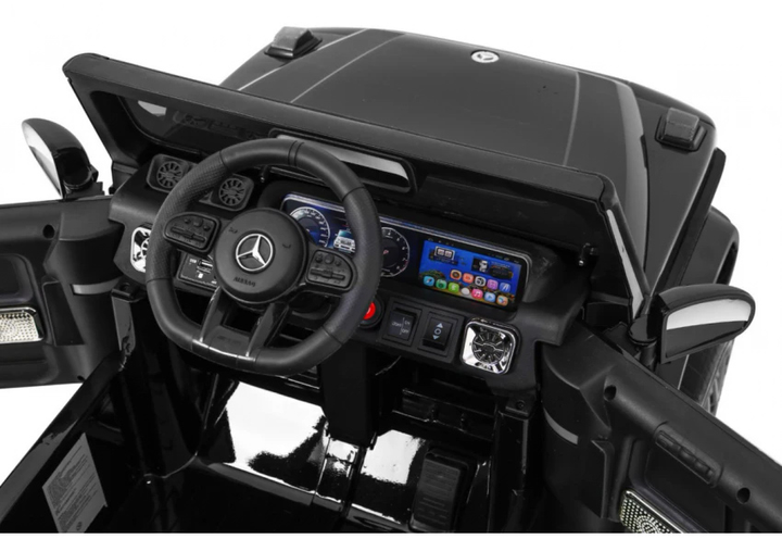 Електромобіль для дітей Ramiz Mercedes AMG G63 Чорний лакований (5903864904130) - зображення 8