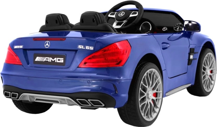 Електромобіль для дітей Ramiz Mercedes AMG SL65 Синій лакований (5903864907841) - зображення 4