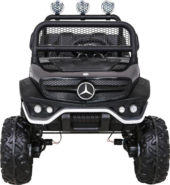 Електромобіль для дітей Ramiz Jeep Mercedes Benz Unimog Чорний (5903864914825) - зображення 3