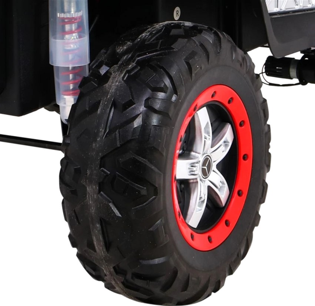 Електромобіль для дітей Ramiz Jeep Mercedes Benz Unimog Червоний (5903864907681) - зображення 15