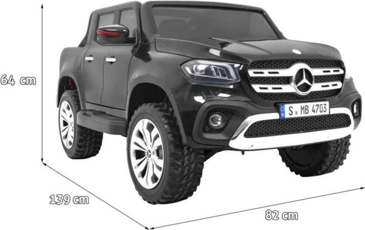 Електромобіль Ramiz Mercedes Benz X-Class Чорний (5903864907995) - зображення 2