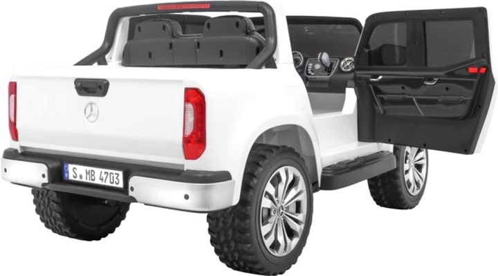 Електромобіль для дітей Ramiz Mercedes Benz X-Class Білий (5903864907971) - зображення 7