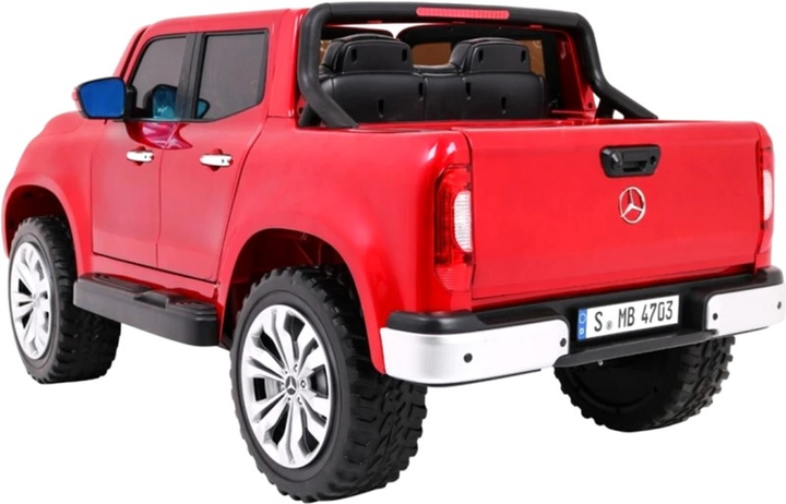 Електромобіль для дітей Ramiz Mercedes Benz X-Class Червоний лакований (5903864908008) - зображення 5