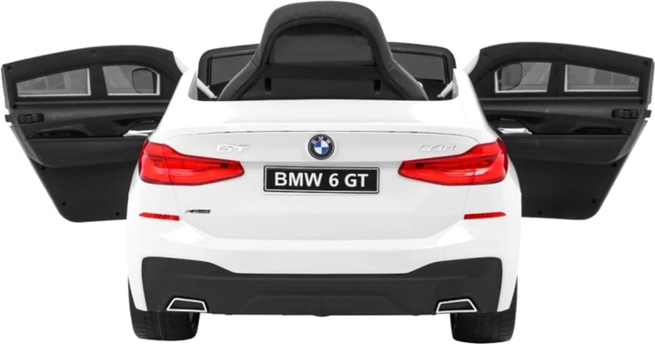 Електромобіль для дітей Ramiz BMW 6 GT Білий (5903864906271) - зображення 5