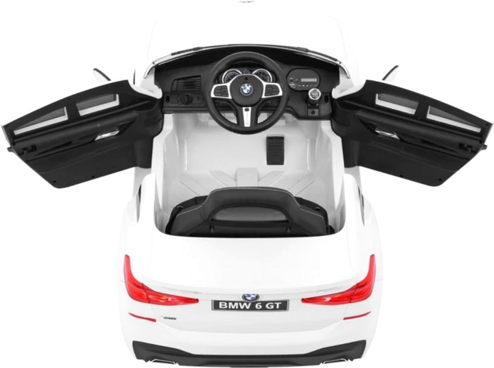 Електромобіль для дітей Ramiz BMW 6 GT Білий (5903864906271) - зображення 6