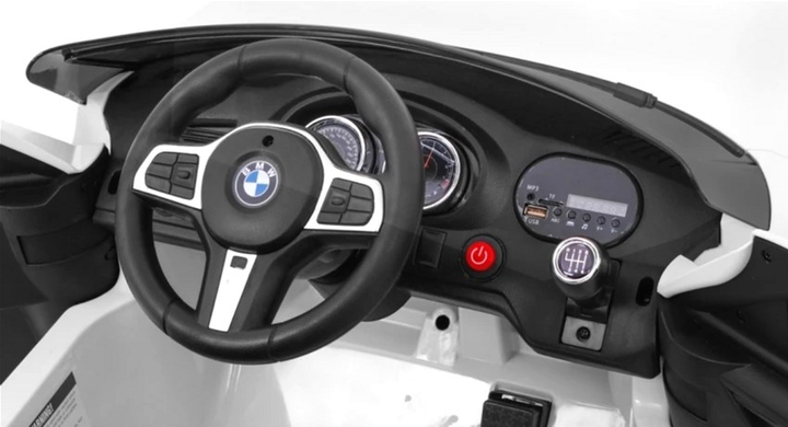 Електромобіль для дітей Ramiz BMW 6 GT Білий (5903864906271) - зображення 10