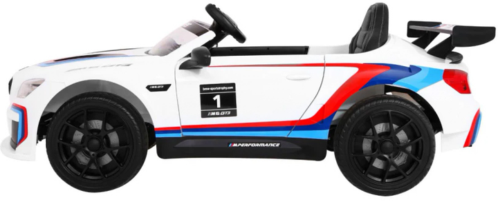 Електромобіль для дітей Ramiz BMW M6 GT3 Білий (5903864903973) - зображення 4