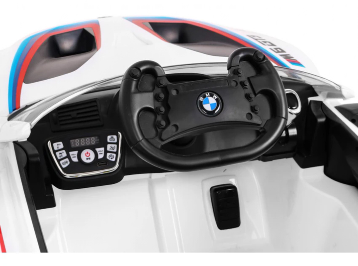 Електромобіль для дітей Ramiz BMW M6 GT3 Білий (5903864903973) - зображення 8