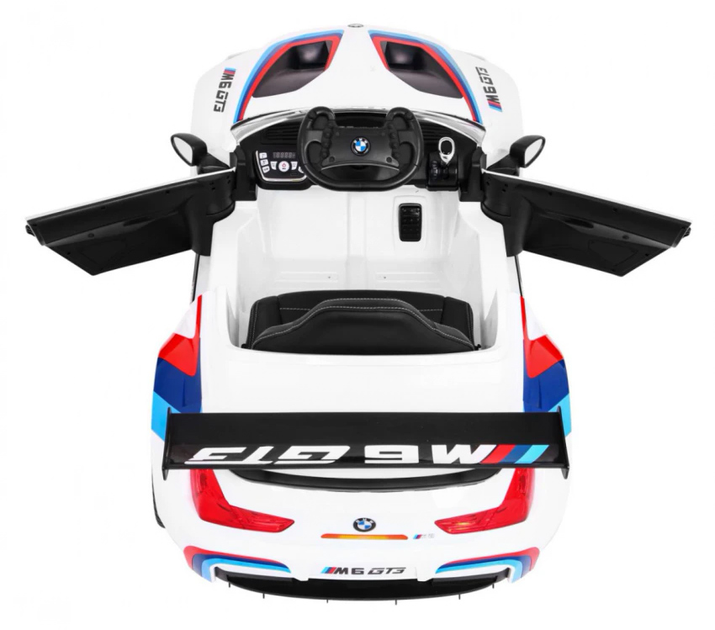 Електромобіль для дітей Ramiz BMW M6 GT3 Білий (5903864903973) - зображення 10