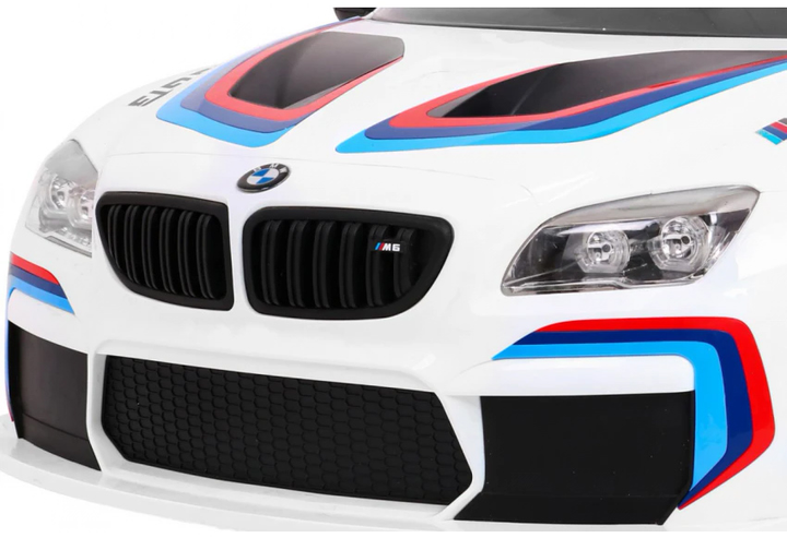Електромобіль для дітей Ramiz BMW M6 GT3 Білий (5903864903973) - зображення 13