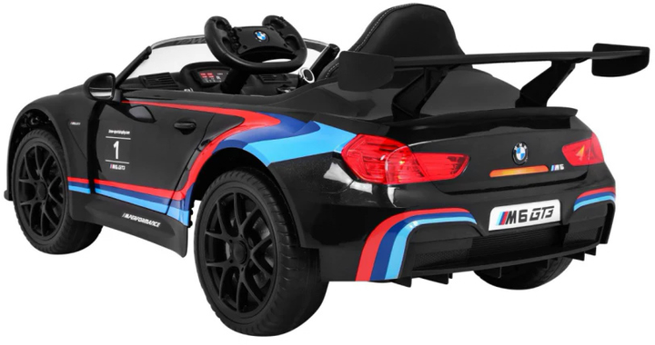 Електромобіль для дітей Ramiz BMW M6 GT3 Чорний (5903864903980) - зображення 5